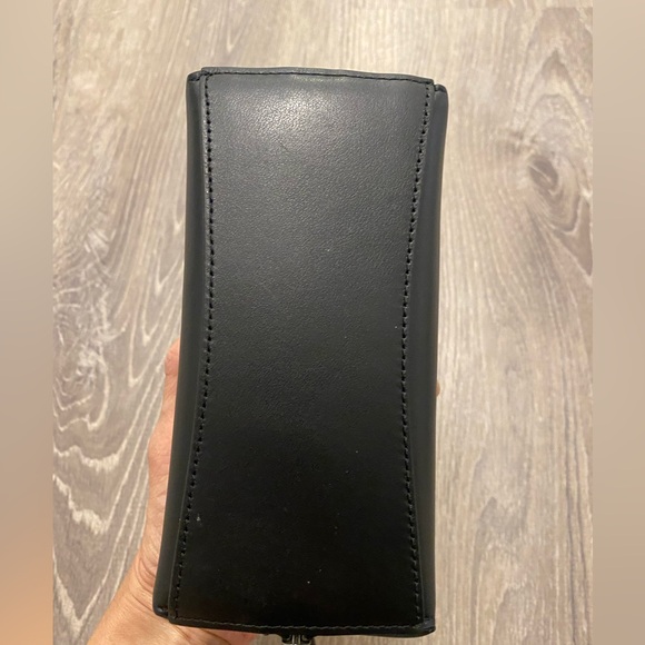 COACH PACMAN BLACK/MULTI CALF LEATHER COSMETIC CASE BAG LIMITED EDITION - Picture 10 of 14